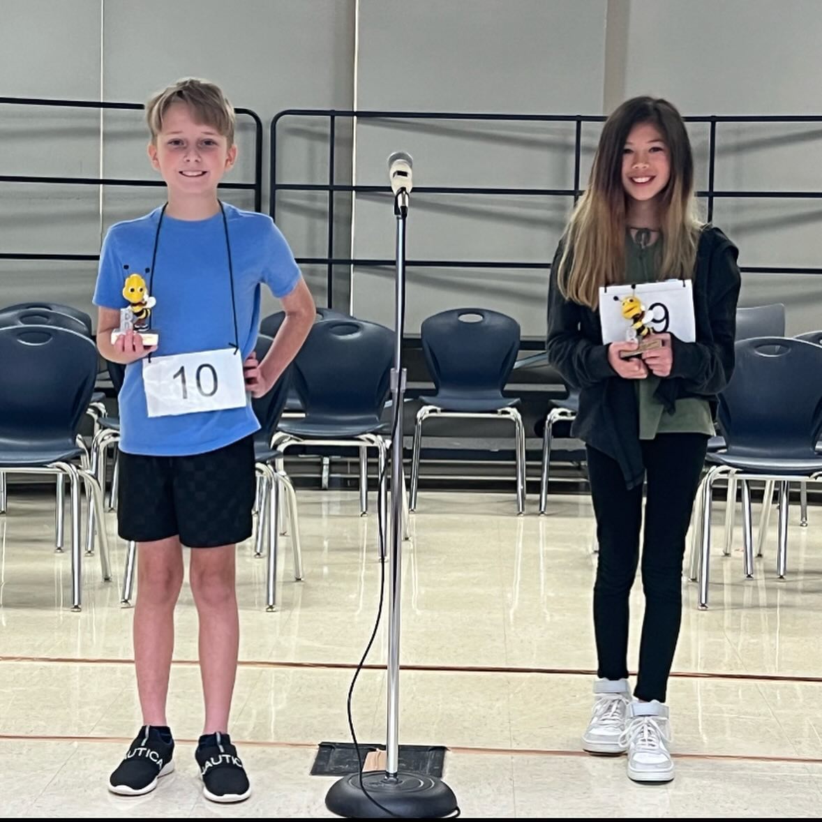 Congrats to our Spelling Bee champion, Keira Kipp, and our Spelling Bee runner-up, Sterling Jones! We are so proud of you both!