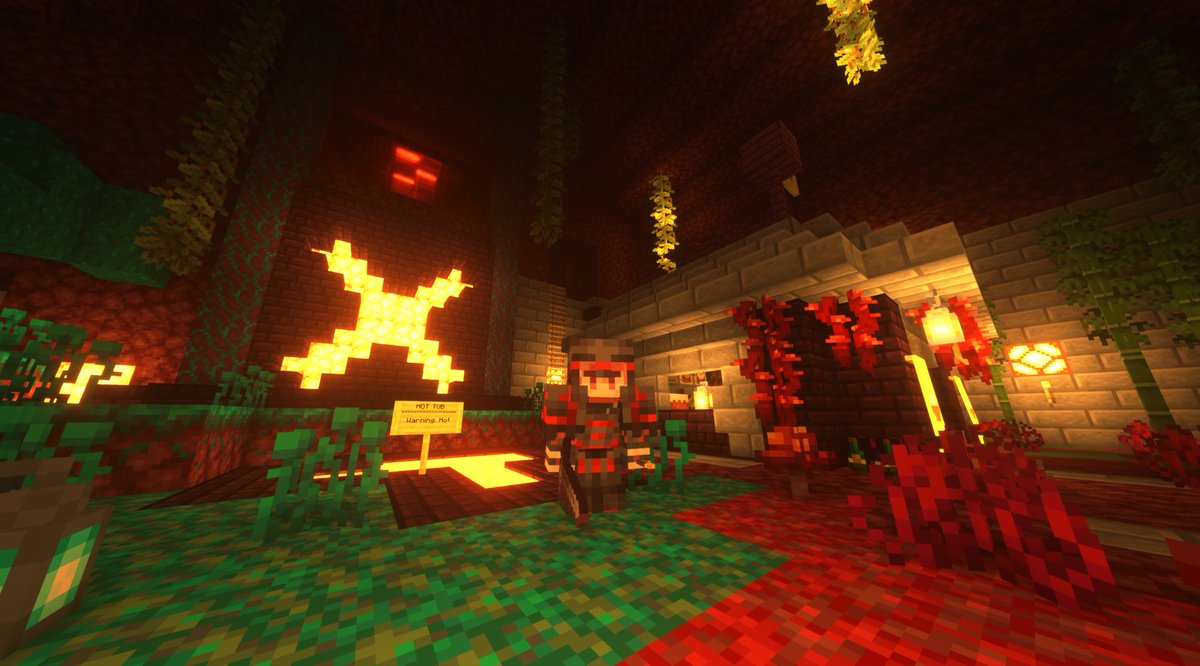 XinAsuwa's tweet photo. I finally build my own top secret demon realm home. I a bar, onsen, casting couch, overlooking room and a ramen shop. House tour tomorrow! #votexin https://t.co/LQGV9E0WmA