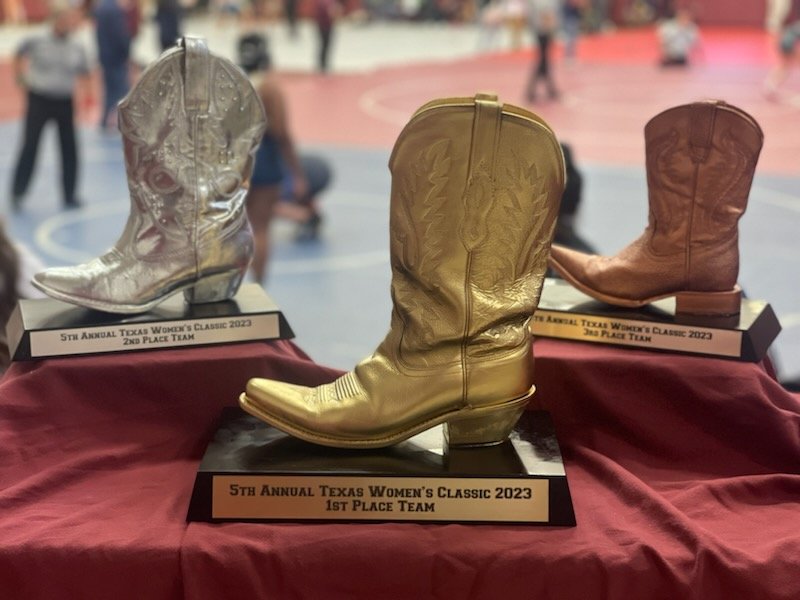 LFWpride's tweet photo. This tournament is always so much fun to host! A true labor of love! 

Thank you to everyone who helped us make this possible! 

49 team, 611 lady wrestlers, and some really incredible wrestling!! 
@LewisvilleHS https://t.co/FZNTbUg8pe