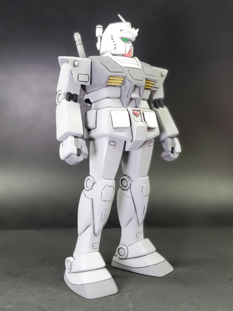 atm_09_m's tweet photo. #イベカレッジ冬のガンダム研究祭
過去作ですいません🙇
旧キット1/144ガンダム近藤版風味のRX-78-2で参加させていただきます
各部近藤版っぽくディテールアップ後にツインアイ以外はサフ仕上げ
動力パイプは紳士靴の靴紐なのは内緒デス🤫
宜しくお願いいたします
#旧キット
#Mobits https://t.co/EO3ABeOsX8