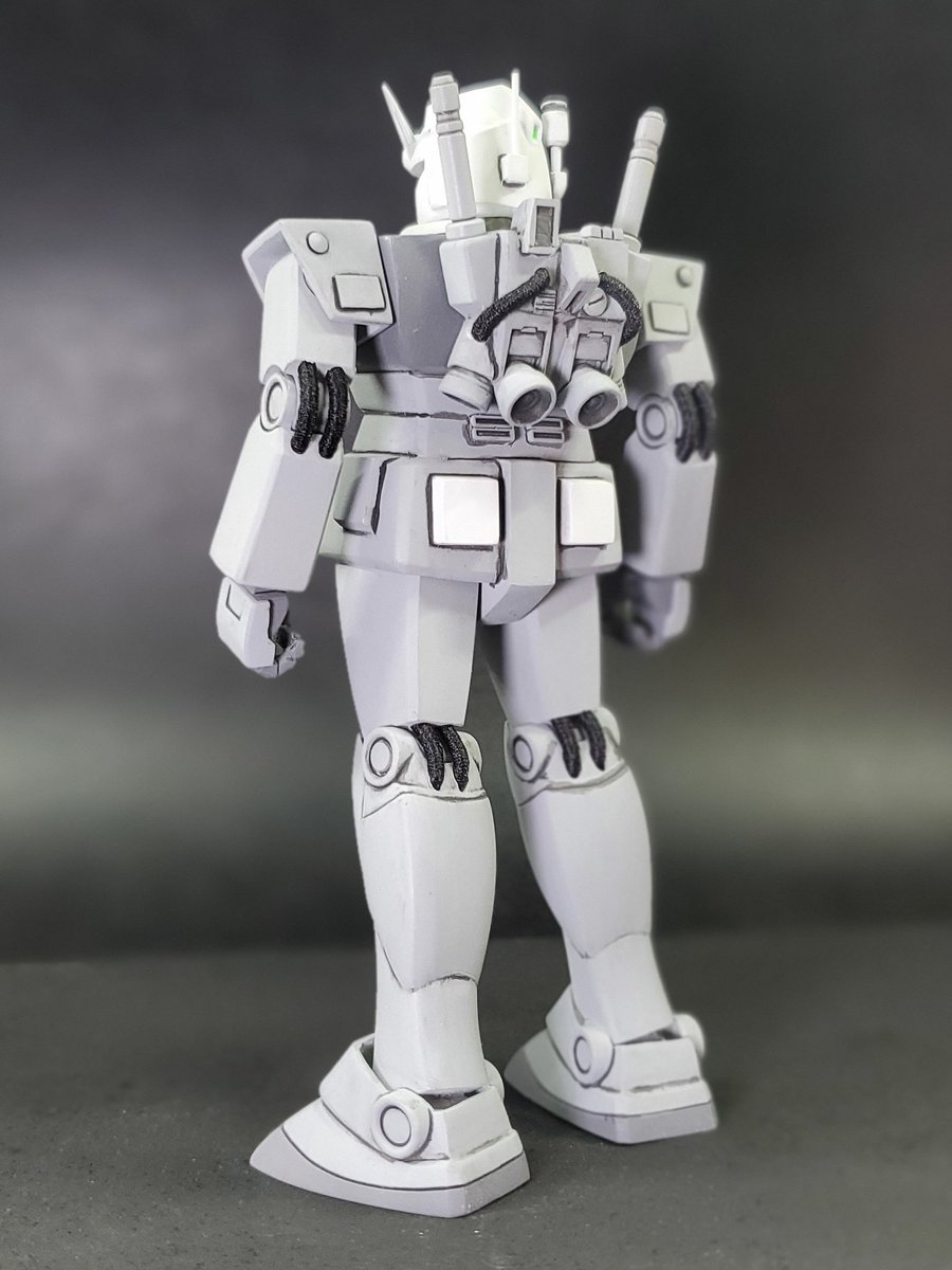 atm_09_m's tweet photo. #イベカレッジ冬のガンダム研究祭
過去作ですいません🙇
旧キット1/144ガンダム近藤版風味のRX-78-2で参加させていただきます
各部近藤版っぽくディテールアップ後にツインアイ以外はサフ仕上げ
動力パイプは紳士靴の靴紐なのは内緒デス🤫
宜しくお願いいたします
#旧キット
#Mobits https://t.co/EO3ABeOsX8
