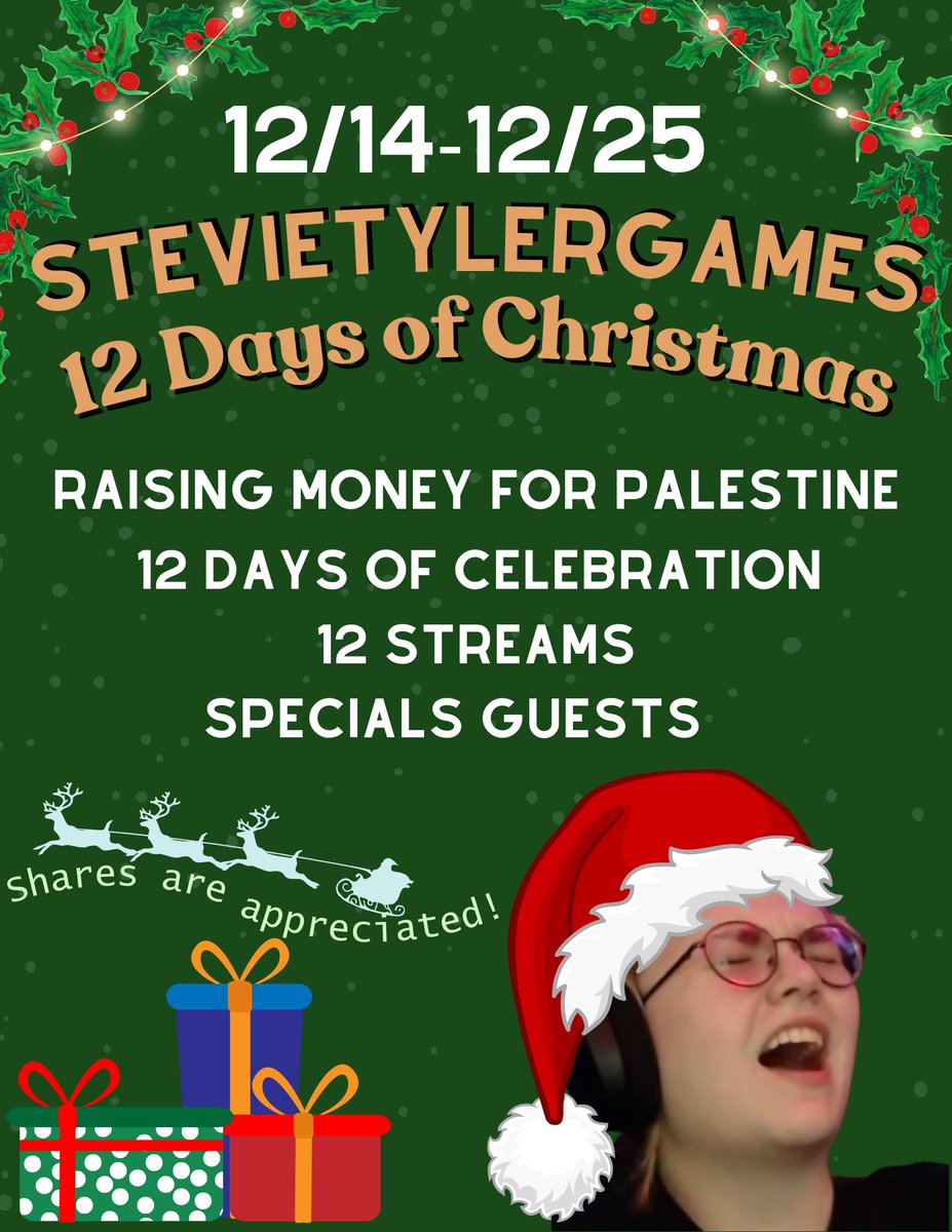 StevieTyler9's tweet photo. This holiday season my community and I are raising money for children affected by the tragedy in Gaza. 

Retweets are appreciated to spread the word

If you’re a creator wanting to join reply below

Thank you 🇵🇸🇵🇸🇵🇸 https://t.co/NhzUrFmgi5