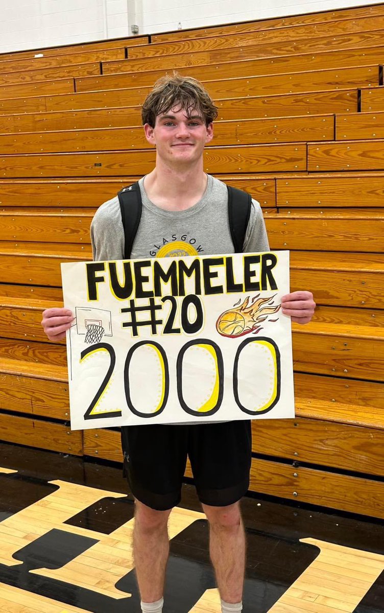 Congratulations to  <a href="/jordanfuemmeler/">Jordan Fuemmeler</a> on scoring your 2,000th career point. Many more to come!