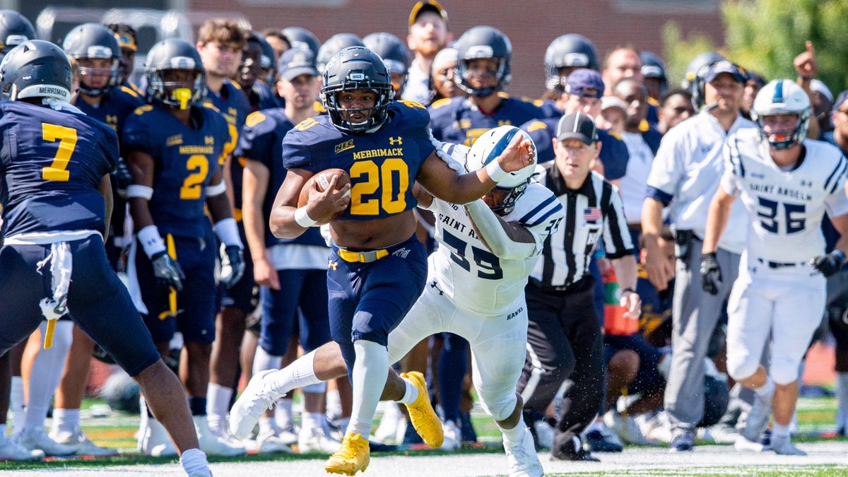Blessed to receive a Division I offer from Merrimack College!