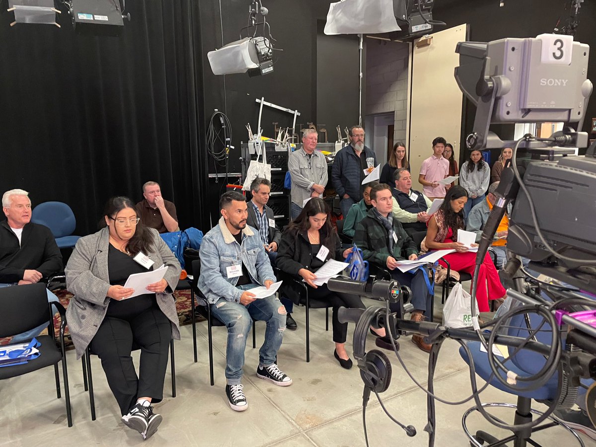 CampNewsTV's tweet photo. Camp News Anchor camp held at Pepperdine University, students are learning how a tv newscast is produced! #campnews2023 https://t.co/1gZK0xZ03q