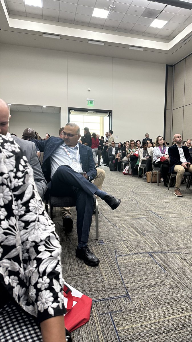 The day the Sickle cell abstract session overflow room overflowed #ASH2023 #INeverThoughtIWouldSeeTheDay #SickleCellDisease