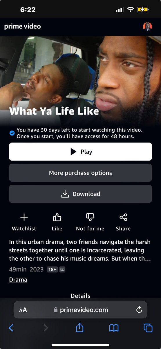 Shout out to one of MY fav battle rappers ⁦@RealShotgunSuge⁩, I just finished bbq’n and me and wifey about to watch #WhatYaLifeLike ⁦@PrimeVideo⁩ #SupportYourOwn