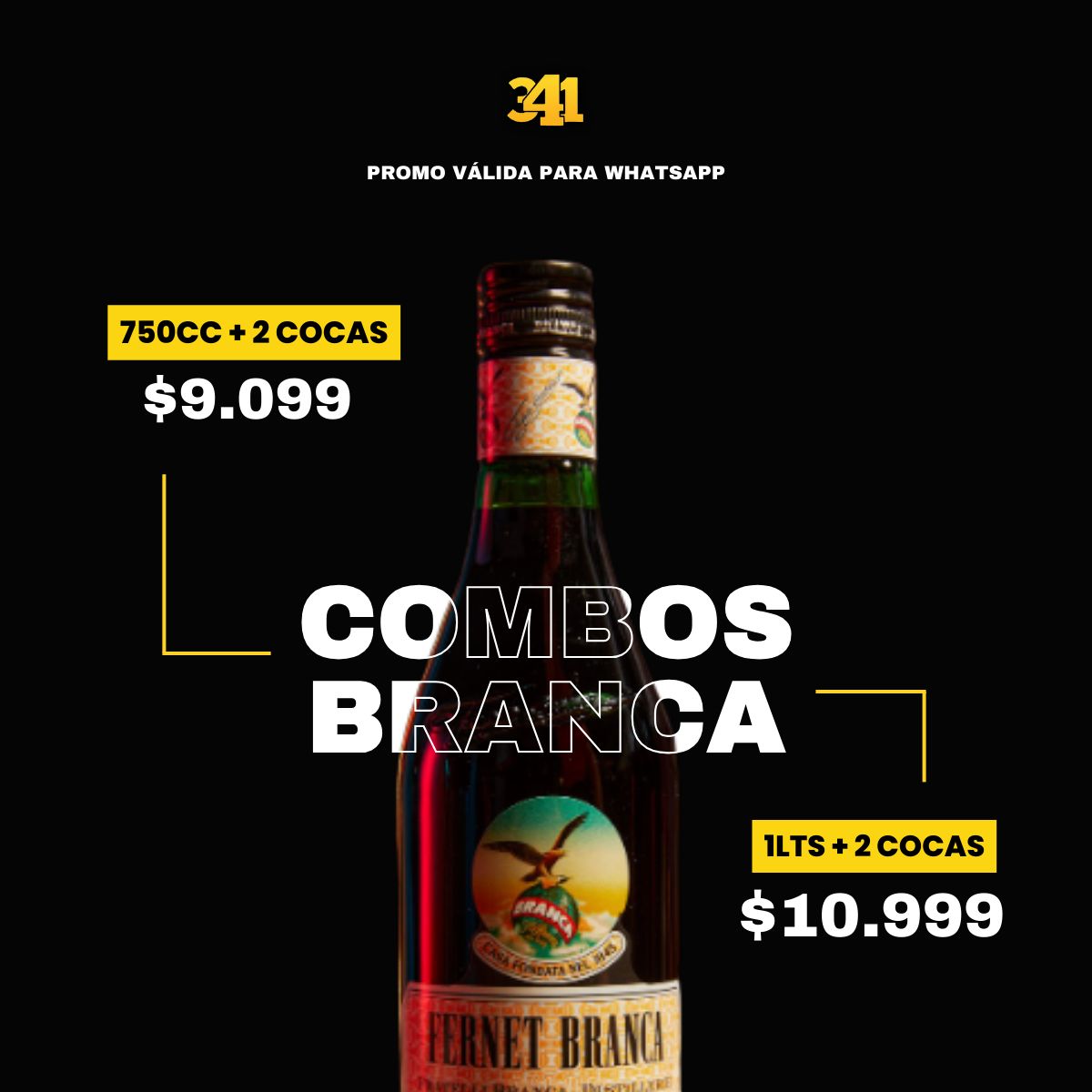 341delivery's tweet image. ¡Y PARA EL SÁBADO... BAJAMOS EL PRECIO DEL FERNET!
En 341 te traemos el mejor precio de la ciudad en Fernet.

¡También tenemos promos en Birras, Vodka, Gin, Vinos, Apetitos y más!🍺🍷🍾
📲 Pedí por Whatsapp al 3412156737
SOMOS LA NOCHE DE ROSARIO🌃