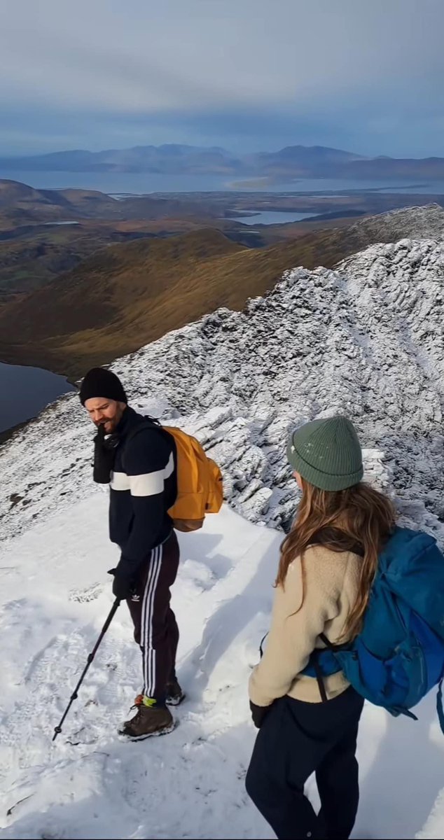 NEW • Jamie & Amelia enjoying their time in Ireland by climbing Corrán Tuathail

📷 @KerryClimbing 
-
-
#JamieDornan #AmeliaWarner