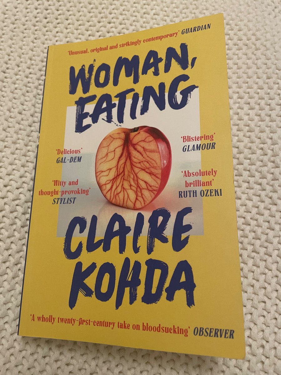 “I couldn’t tell whether I was beginning to like him & wanted to be with him, or whether I was hungry and wanted to eat him.” Woman Eating by Claire Kohda is a fresh take on the v-trope where humanity & bestiality clashes in a mixed-race woman, looking to reclaim her identity