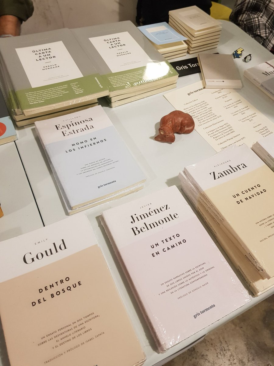 Los libros y esas lindas libretita de <a href="/gristormenta/">Gris Tormenta</a>