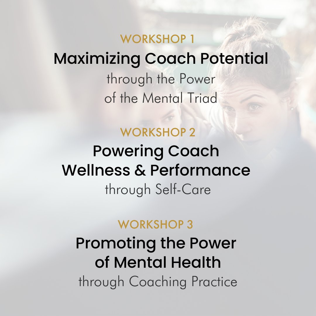ccmhs_ccsms's tweet image. Live workshops are back!

Dec 12 – Workshop 1 – 7 p.m. – 8:30 p.m. ET
Dec 13 – Workshop 3 – 7 p.m. – 8:30 p.m. ET
Dec 16 – Workshop 3 – 12 p.m. – 1:30 p.m. ET
Dec 18 – Workshop 2 – 7 p.m. – 8:30 p.m. ET

Sign up: ccmhs-ccsms-education.thinkific.com/users/sign_up

#CCMHS #CCSMS #coach #entraineur