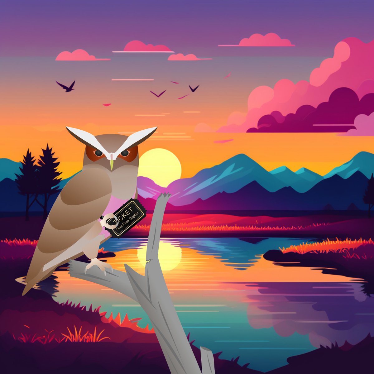 Final contest till mint! Sunset/Sunrise Photo.

1⃣ Go outside at sunrise/sunset
2⃣ Take a photo of said sunrise/sunset
3⃣ Post photo below
4⃣ Get most likes

It's that easy to win. Winner will receive a NFT ticket accessory redeemable for free season three Dapper Raptor NFT.