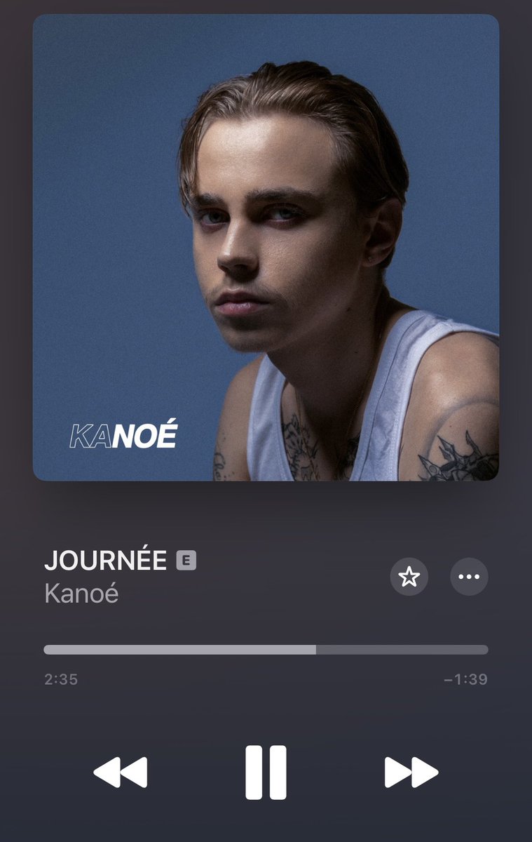 J’aimait pas Kanoe a l’ancienne mais la son dernier projet c’est fort il a bien progressé 

Mention spécial pour ce son c’est vraiment un banger