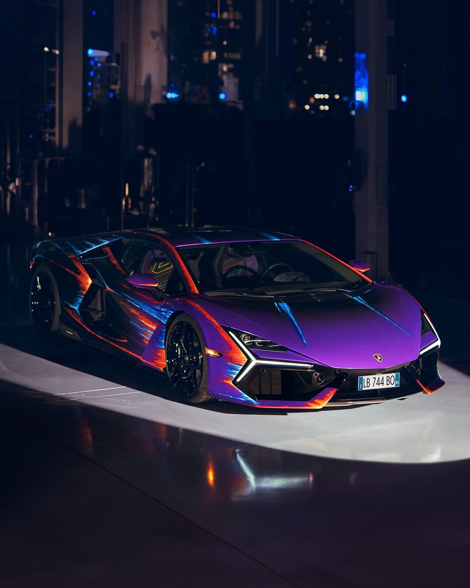 Lamborghini Unveils The Artistic Revuelto 'Opera Unica' at Art