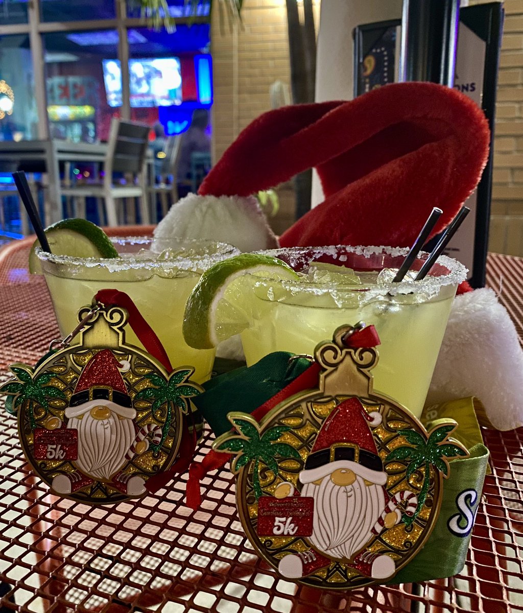 Annual Safety Harbor #SantaTwilight5k…pre &amp; post race photos.