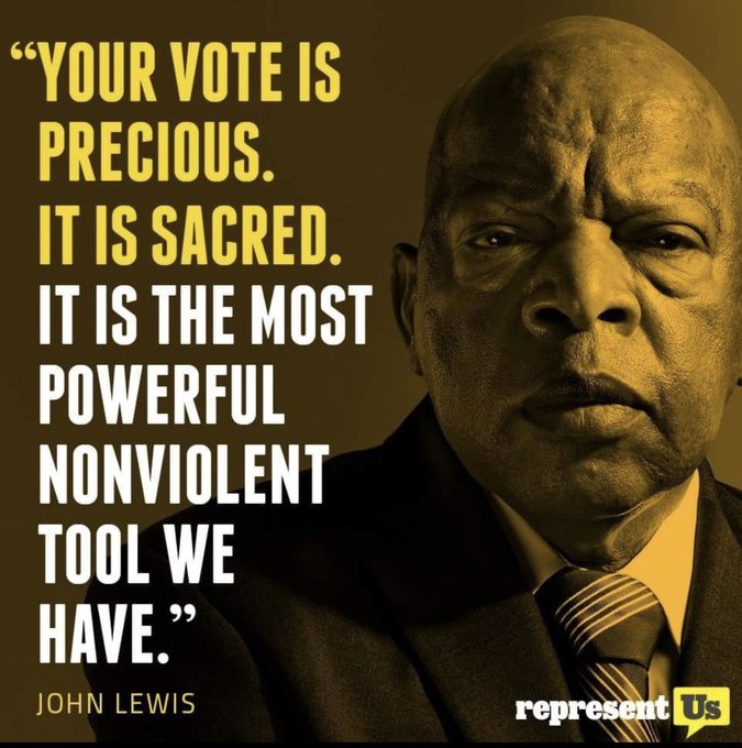 Do you agree with John Lewis?  
24-Hr. #FBP 🌊
Followers Only
Follow &amp; Repost
#connectblue
