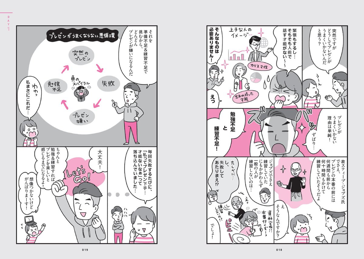 ✨2/9(金)に本が出ます〜!✨ 『マンガでわかる プレゼン・資料作成』 素人の私が企画・提案のためのスキルを学ぶ! 【マンガを読むだけ】で【仕事の成果】につながります!💡📕 プレゼンや提案に苦手意識のある方、異動・復職・転職をする方・した方に! #マンガプレゼン 詳細はこちら⇒