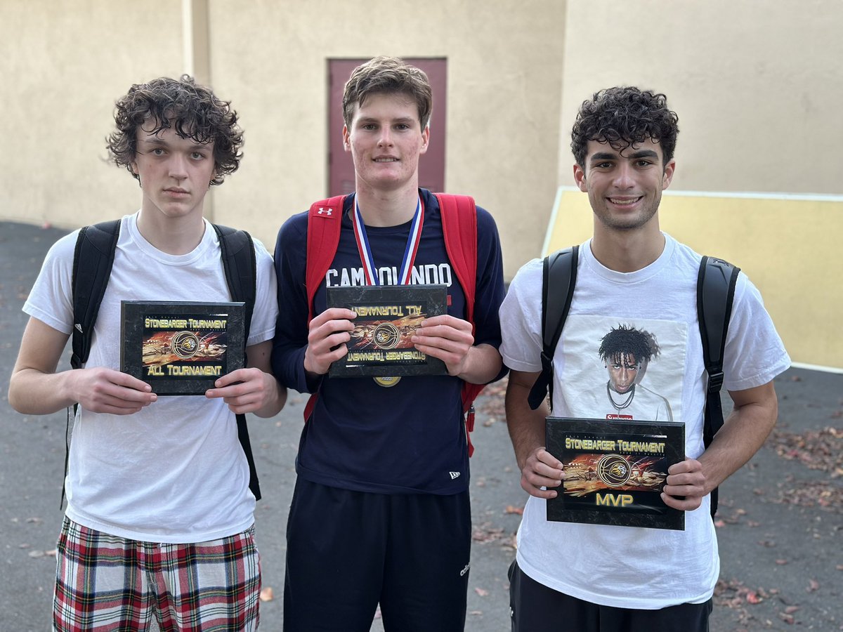 CampoHoops's tweet photo. Congrats to Stonebarger All Tournament Tim Smith and Gavin Rendle &amp; Tournament MVP Diggy Mansour. Great weekend for the Cougs! https://t.co/yz3ANfgte4