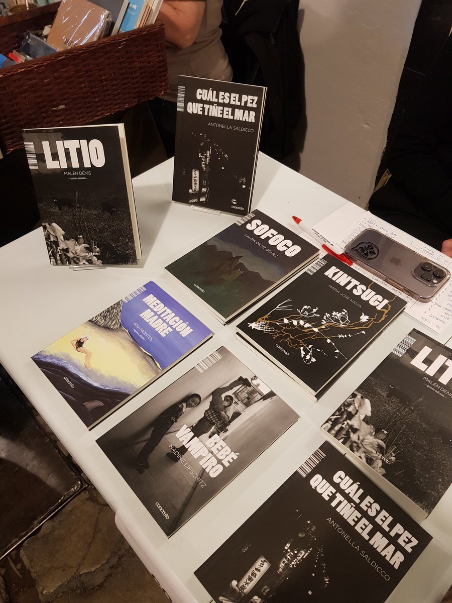 La editorial argentina <a href="/ConcretoEd/">Concreto Editorial</a> y sus libros en la Otra Feria