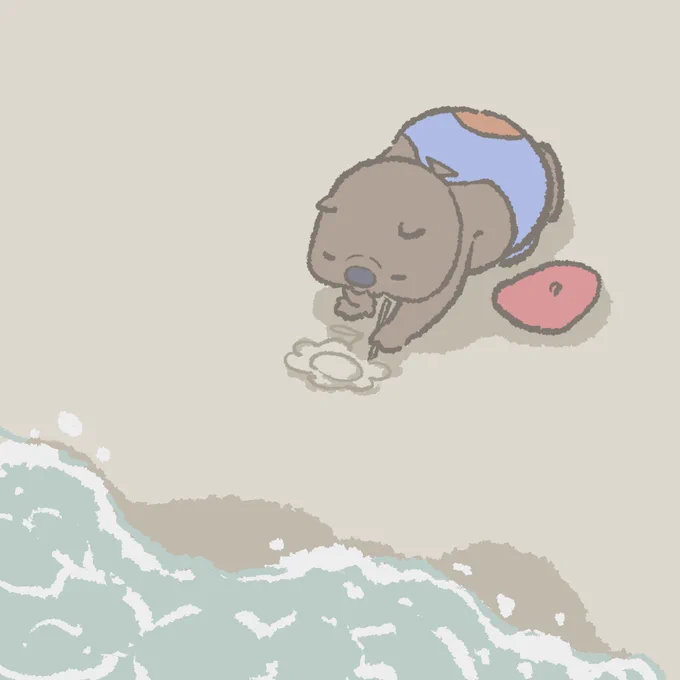 すっかり冬で寒いから夏を思い出す 