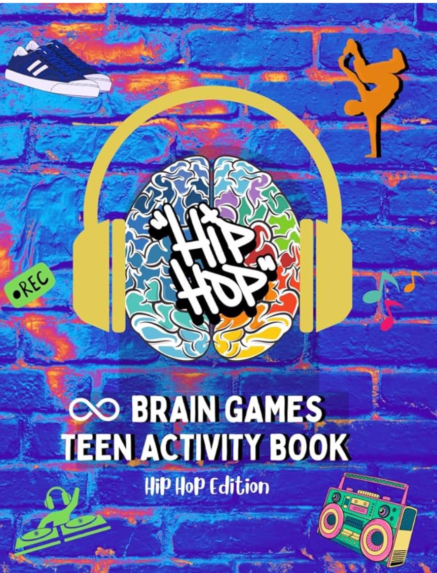 Congratulations to @skipdillard and @iamestherdillard on their newly published book - Available on Amazon “ Brain Games Teen Activity Book -Hip Hop Edition.” I purchased 4 copies-and looking forward to the experience! Get your copy today on Amazon!!!