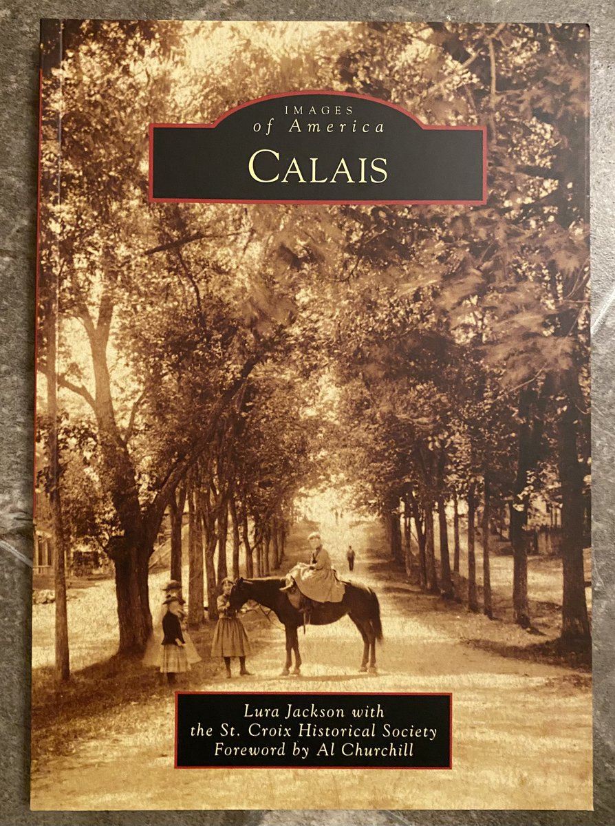 A great additional to the local history section on our neighbours across the river/border. Charlotte County’s connection with Washington County is historic! #CalaisME #StStephenNB #nbheritage
