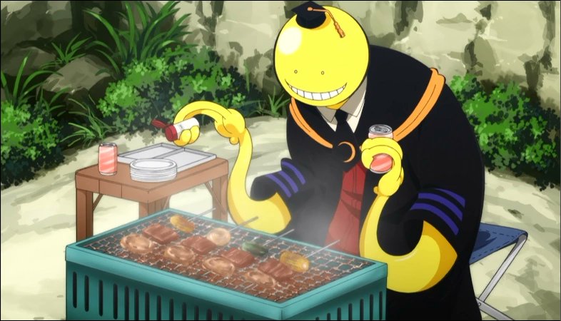 Es hora de su barbacoa recién comprada de Francia en persona.