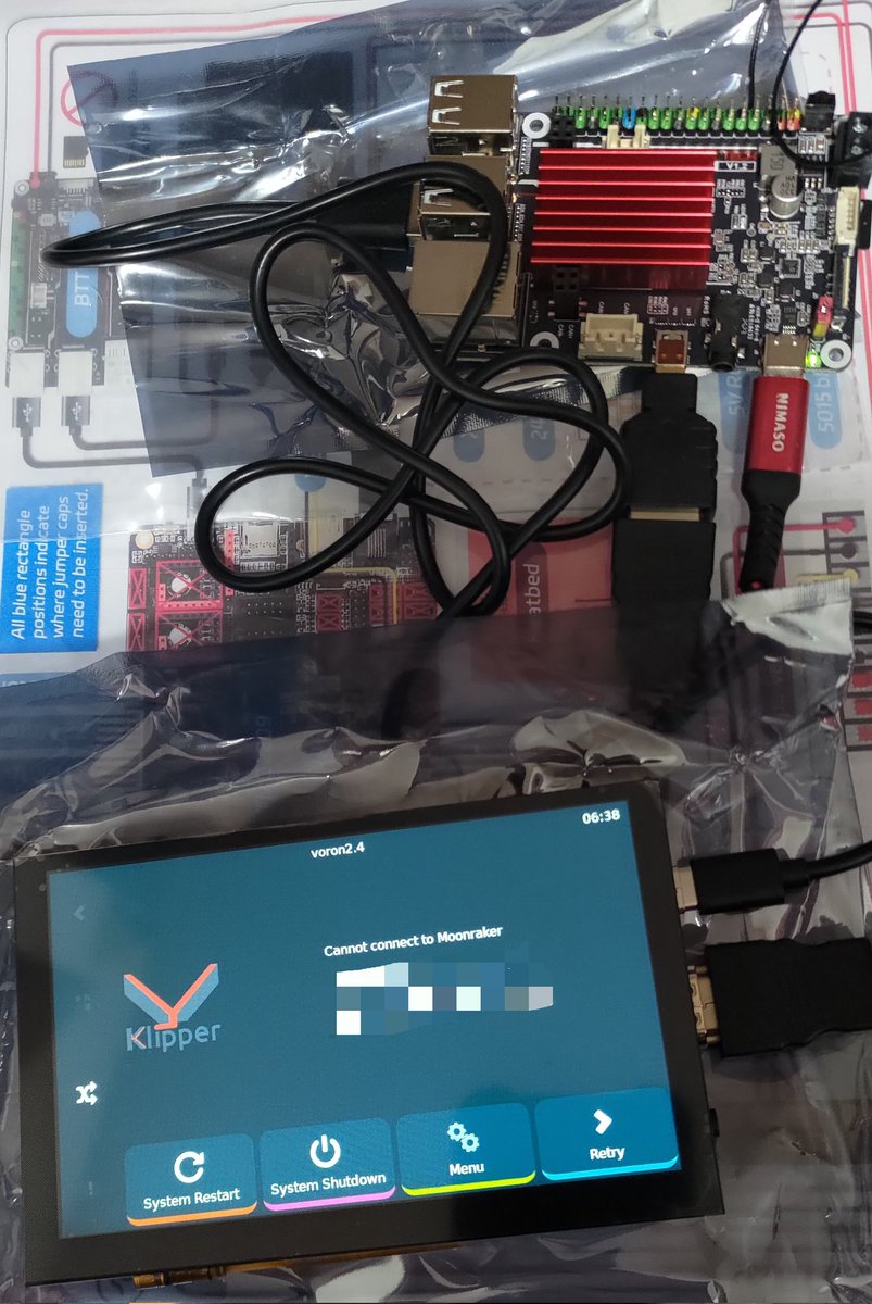 3dp_oosaka's tweet image. コイツっ！
最初からklipperが！！！

#voron
#voronはいいぞ