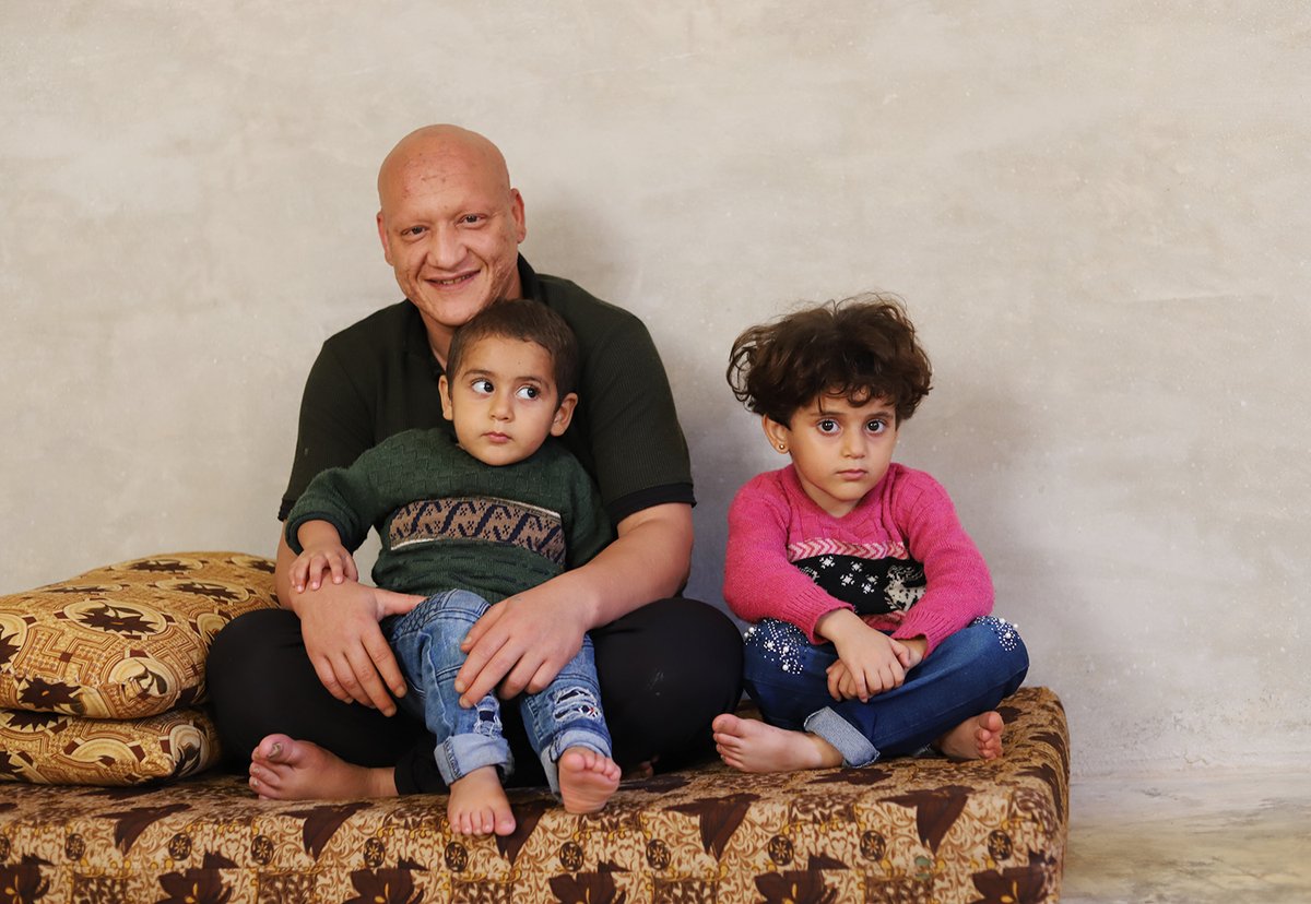 The EU is proud to stand with @GOAL_Global in aiding vulnerable families in Northwest Syria! Kareem's family, like many others, benefits from the support. Together, we're making a difference.