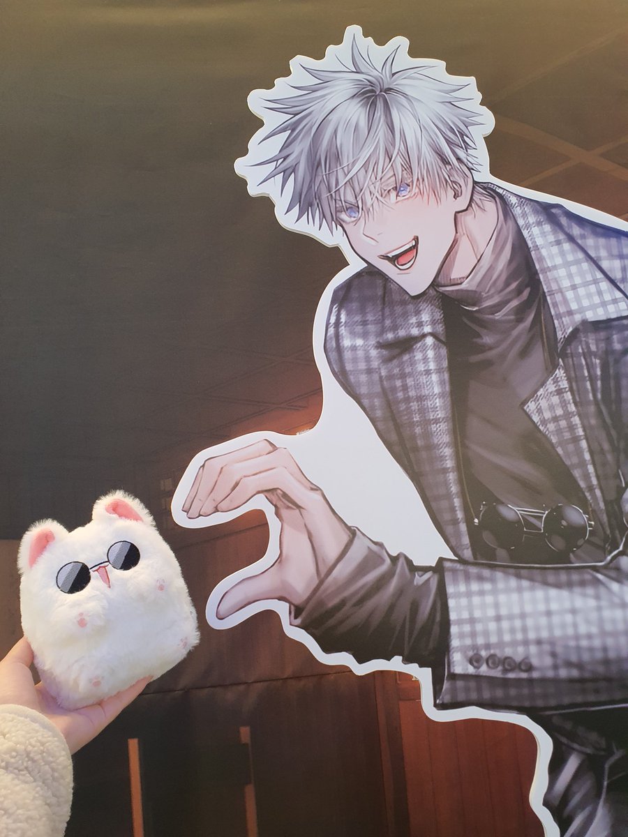 진짜 너모 웃김..ㅋㅋ고죠냥의 머 어쩌라고 표정을 봐ㅋㅋㅋ