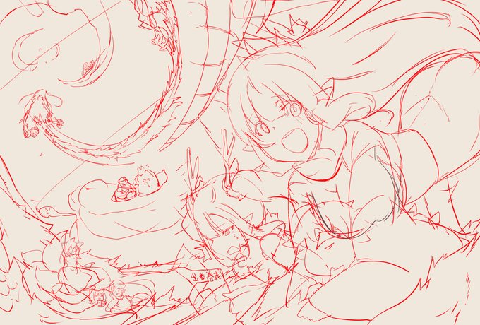 年賀状こんなかんじにする。(した) 