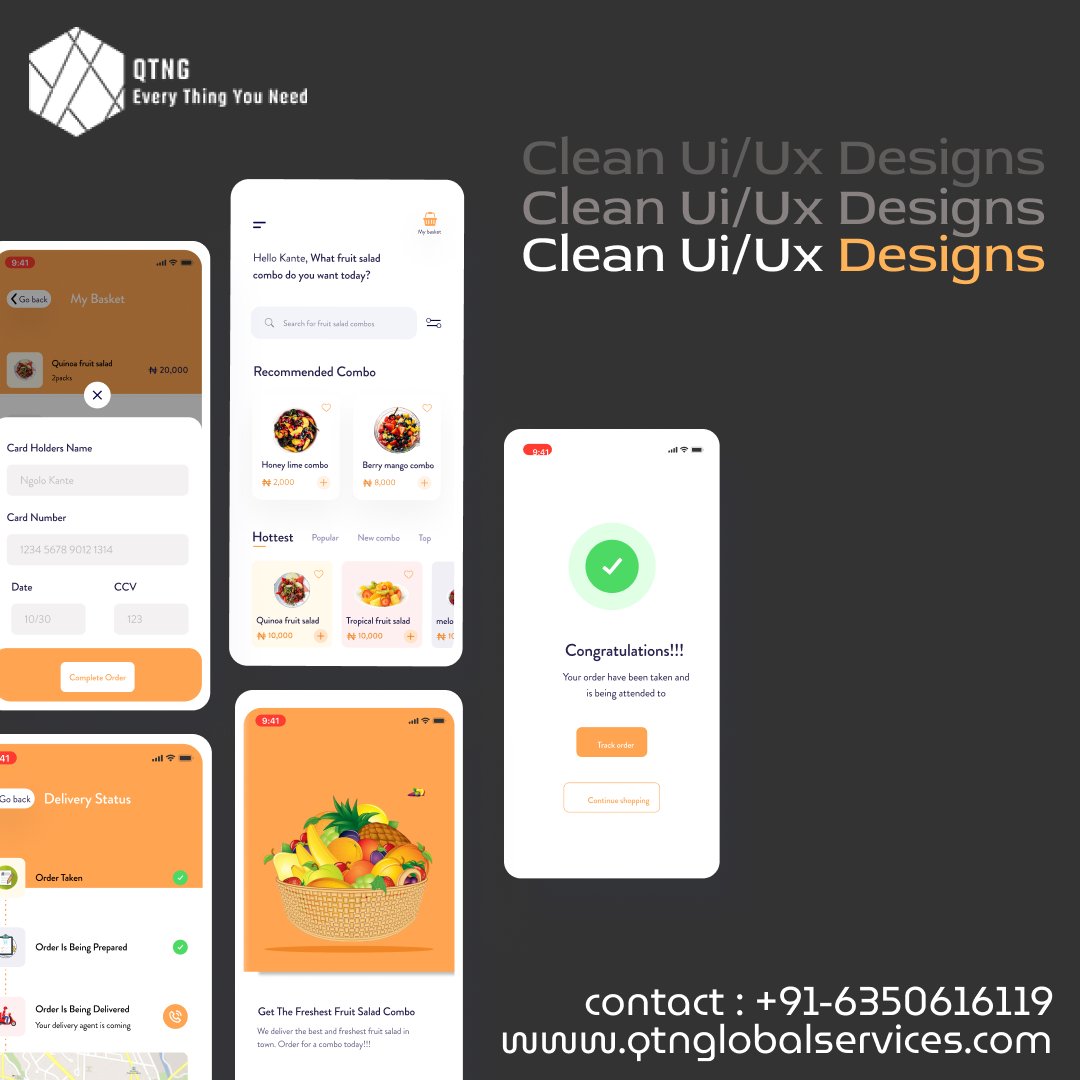 qtnglobals's tweet photo. Transforming user experiences through the art of UI/UX design! Every pixel tells a story, and we're here to make it a delightful one. 

For More Details:
Contact Us: +91- 6350616119
Email :- mail@qtnglobalservices.com

#uiuxdesign #uxui #uiuxdailydesign #designuiux #DesignMagic https://t.co/p5hpeFphr8
