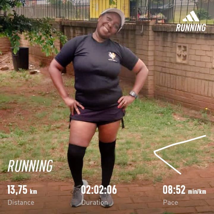 Day 10 of 6km x 12 days #6x12Challenge #TwinTowers #TallGates as we say NO to gender based violence. #RunningWithTumiSole #fetchyourbody2023 #Running #IPaintedMyRun #Marathons #Ichoose2beActive