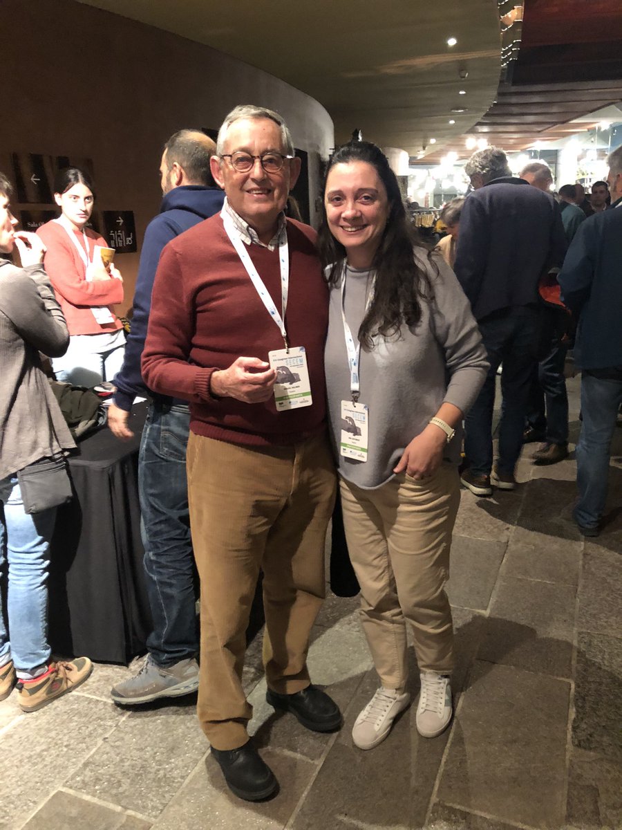 His influence is beyond borders!! Thank you Miguel Delibes for enlightening my path in academic struggles twenty years ago, it was a great honour to meet you…

<a href="/SECEM_/">SECEM</a>  #secem  #XVIcongresoSECEM