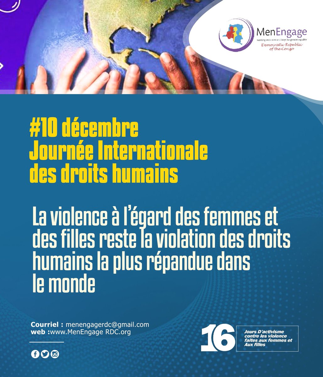 MenEngage DRC tweet media