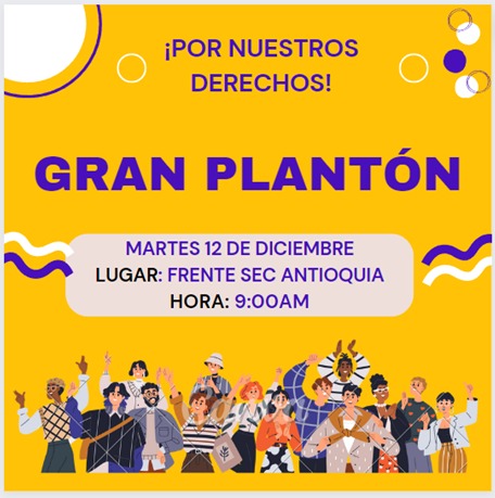 diego_sociales's tweet photo. A un mes de iniciar el calendario escolar 2024, más de mil docentes de Antioquia no sabemos el lugar donde daremos clases. Secretaría de educación no cita a audiencias a ganadores del concurso. 
@WRadioColombia 
@Teleantioquia 
@BLUAntioquia 
@Telemedellin 
@elcolombiano https://t.co/dBs0kcxcQH