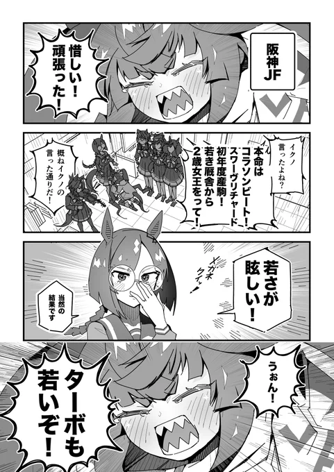 ターボ競馬「阪神JF」
#ウマ娘 #コラソンビート 