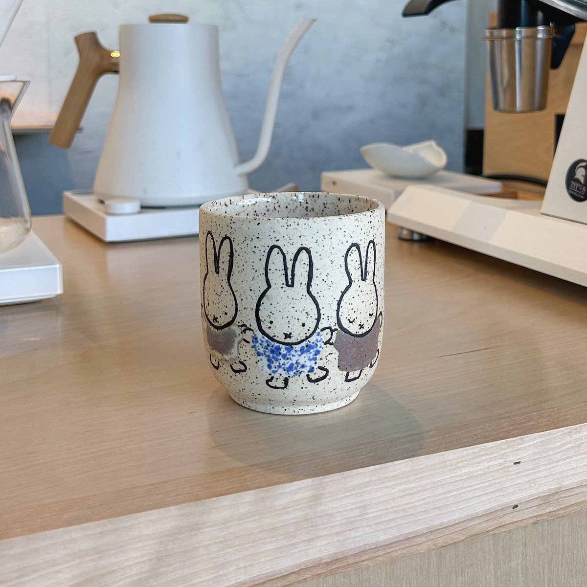 ceramic miffy cup I made!