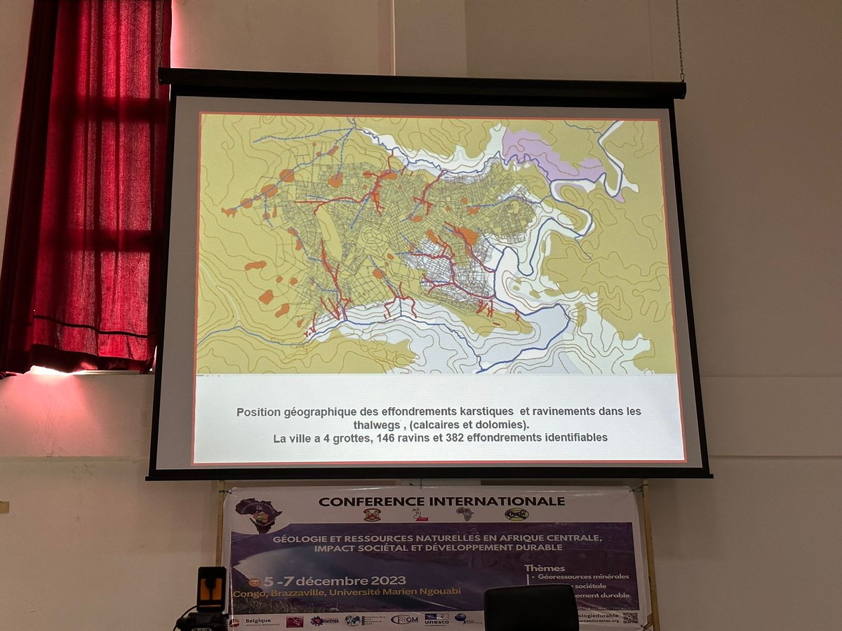 geologiedurable's tweet photo. Intervention de Roland Kakule Directeur du Centre de Recherche géologique et minière de Kinshasa
@geologiedurable @africamuseumbe #Geores4Dev https://t.co/mAGxRA7Huf