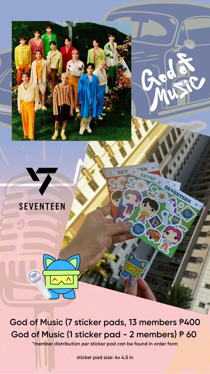 stickitupPH's tweet photo. Seventeen

#Seventeen #GodofMusic #Carat #SVT #Stickers #Art #Artwork #Stickershop #kpopstickers https://t.co/g19sV2IcaB