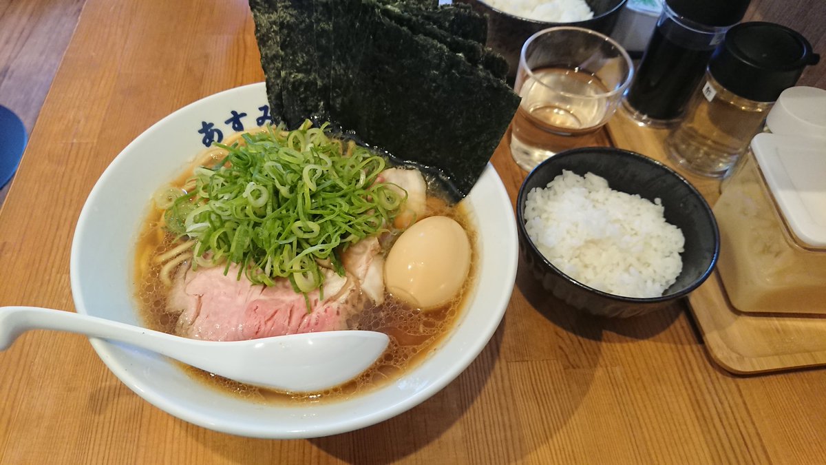 YusukeJet's tweet photo. 5/4
#麺やあすみ
#ラーメン
うまいっ❗ https://t.co/An4liYU3Jm