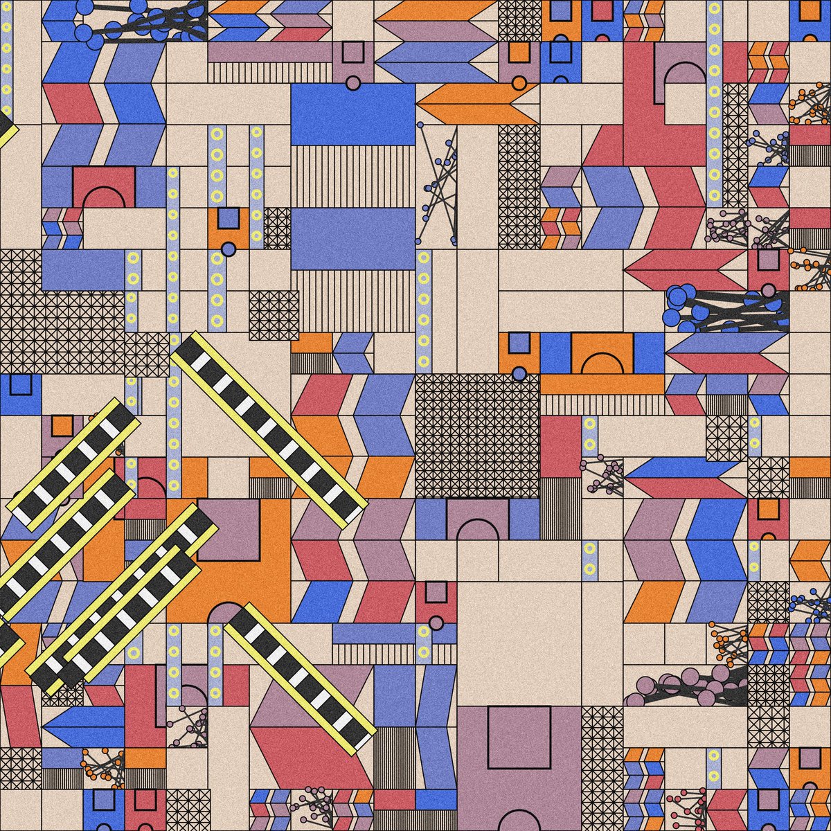 Thank you <a href="/fauxjebus/">Brad Connell</a> for minting three iterations of ‘turmoil’ ☺️

#fxhash #generativeart