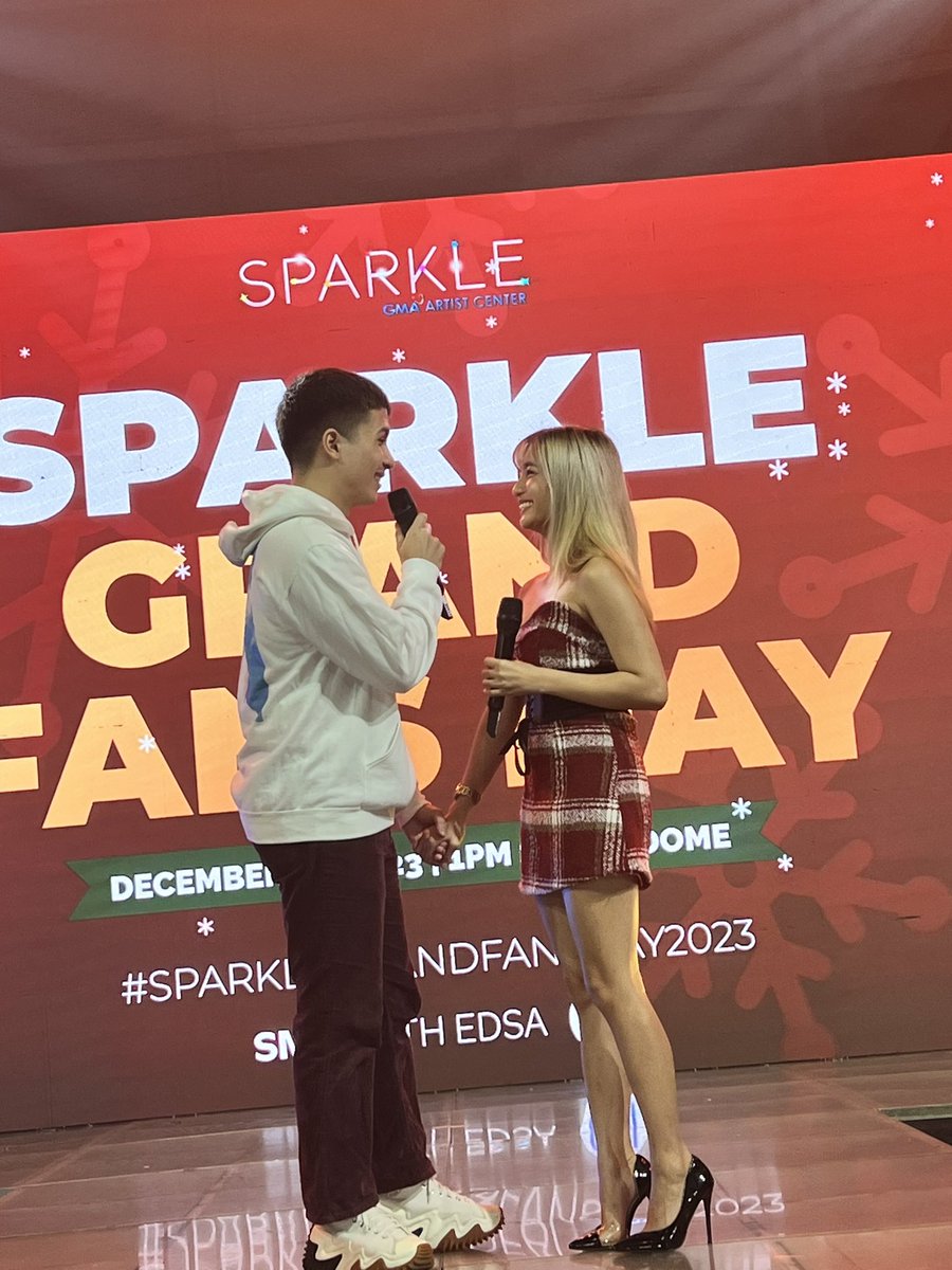 Sparkle_GMA's tweet photo. Feeling like we’re on the clouds with Abdul Raman and Shayne Sava at the #SparkleGrandFansDay2023.
#AbdulRaman #ShayneSava #AbdAyne https://t.co/JsyXpveTfp