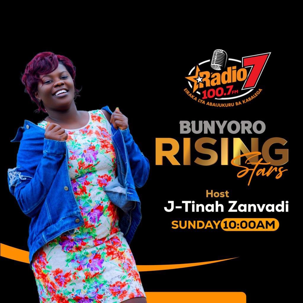 Radio7Uganda's tweet image. The lineup for today's #BunyoroRisingStars with @zanvadi is already out 🔥

Make a date with us at exactly 10 am only on 100.7, @Radio7Uganda.

#Radio7UG
