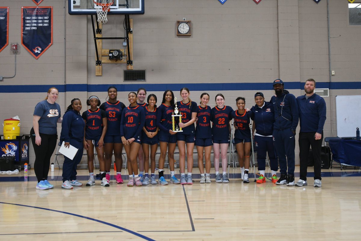 Championship trophies for both GFS girls and boys basketball teams at the Germantown Friends 33rd annual Community Tournament! <a href="/GFStigers/">GFS Tigers</a> <a href="/GFSgirlsbball/">GFS Girls Basketball</a> <a href="/GFSboysbball/">GFS Boys Basketball</a> 📷: <a href="/knlpix/">KathyLeisterPhotography LLC</a>