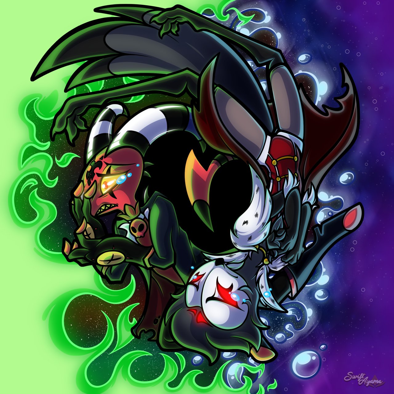 SwiftySwift в X: „Sorry but no porn or vore this time x3 The Just look my  way music video is so very pretty and inspiring and I just wanted to draw  Blitzo