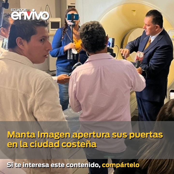 ecuadorenvivo's tweet photo. #MantaHospitalCenter inauguró Manta Imagen, un nuevo centro de diagnóstico por imagen que marcará un hito para la salud de la ciudad, pues garantizará resultados precisos y tratamientos eficaces para toda la comunidad. 👉 https://t.co/UeAohaZmNI https://t.co/KjupQ8qMrw