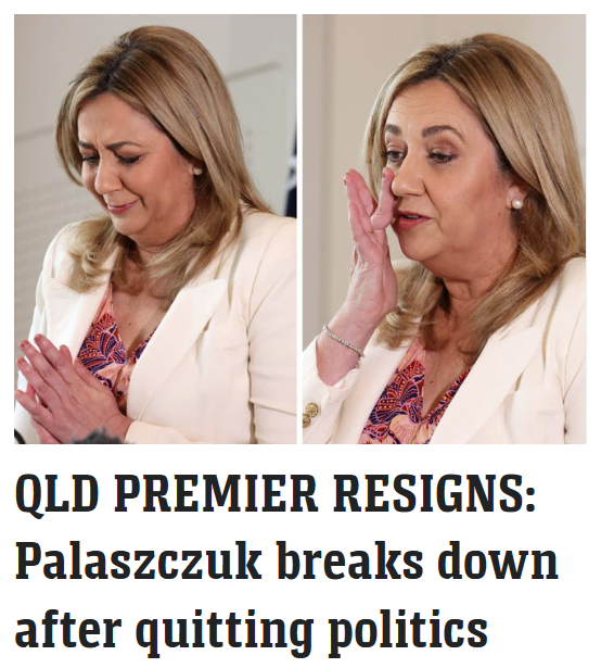 Andromedans's tweet photo. ๐จBreaking News
Another one bites the dust.
The Queensland Premier made the shock announcement and quit politics.
You now have to ask the question as to why more premieres have quit in one year than at any time in history.
Could they fear what's coming to light on the COVID-19 vaccine?
https://t.co/MdM7q55nwP