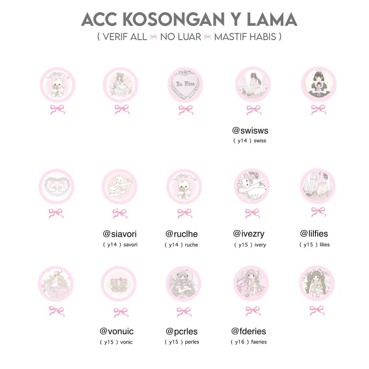 bibblebluey's tweet photo. @unmyeongje ada nih kak, 9.5k v all https://t.co/yAnTaqFhqN